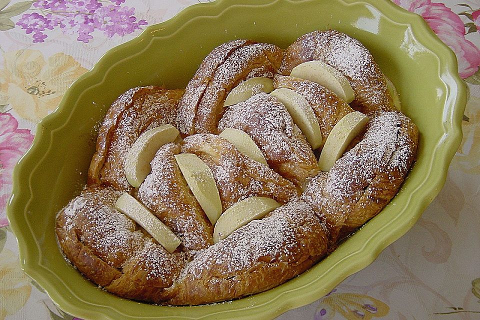 Süßer Croissant - Auflauf