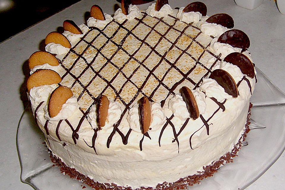 Orangenlikörtorte