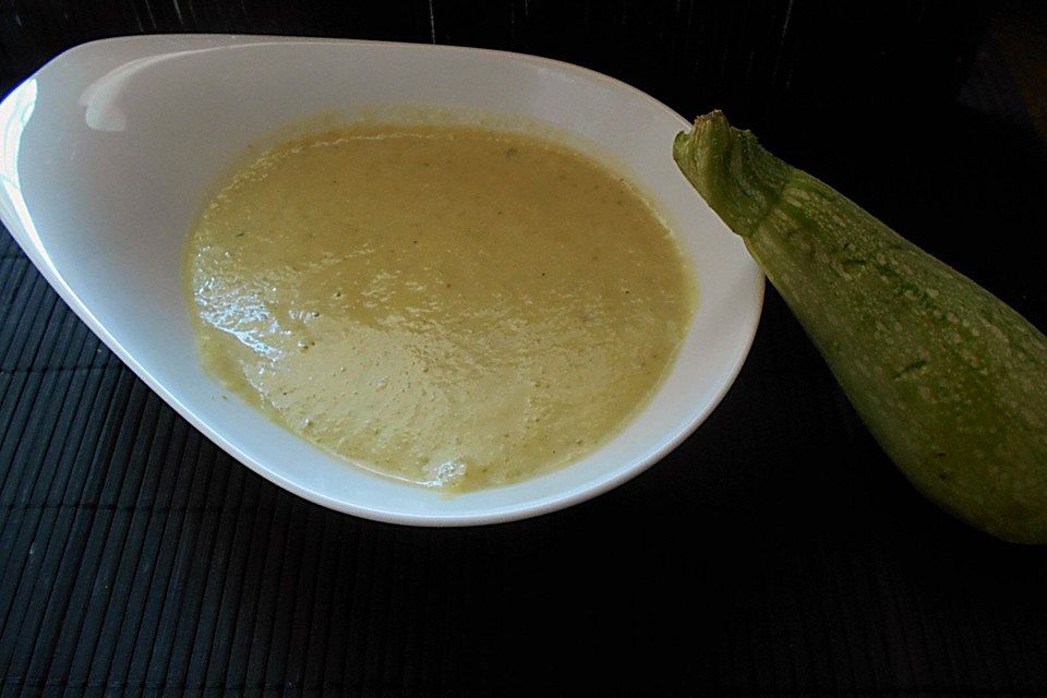 Zucchini - Cremesuppe