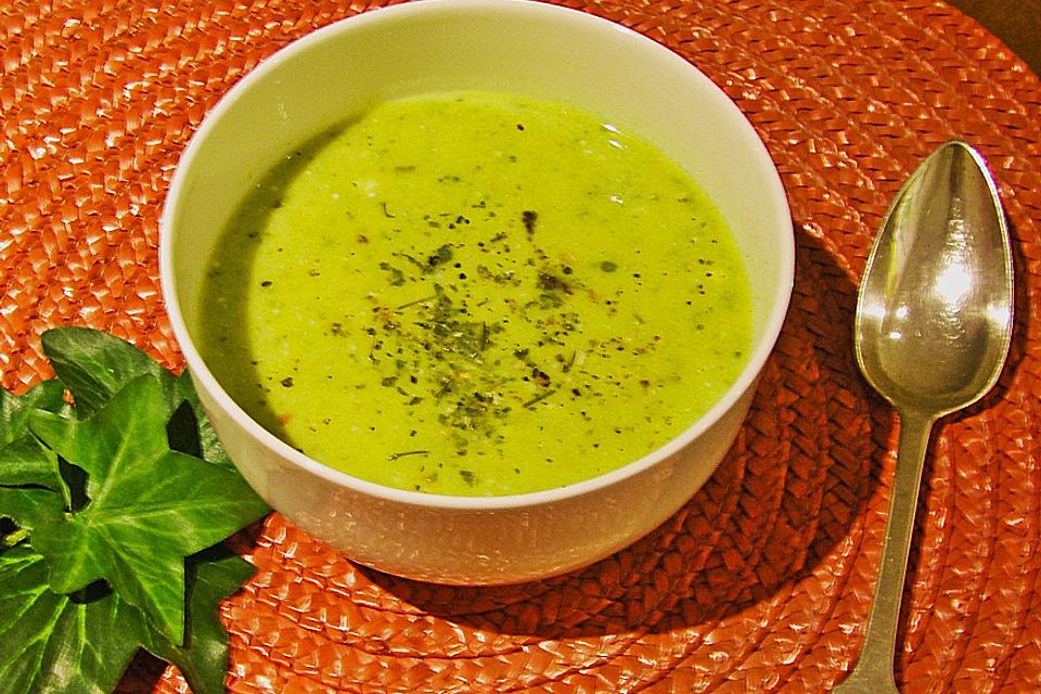 Zucchini - Cremesuppe