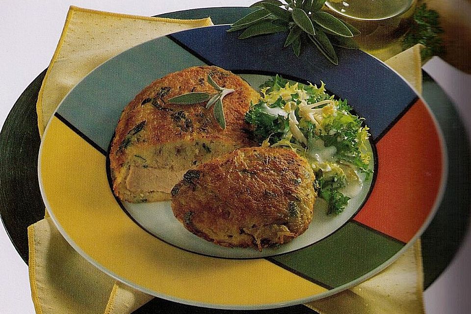 Kalbsschnitzel im Kartoffelmantel