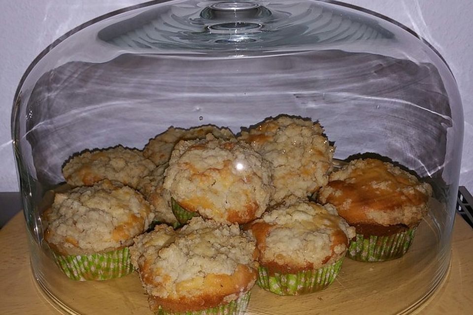 Leckere Apfel-Streusel-Muffins