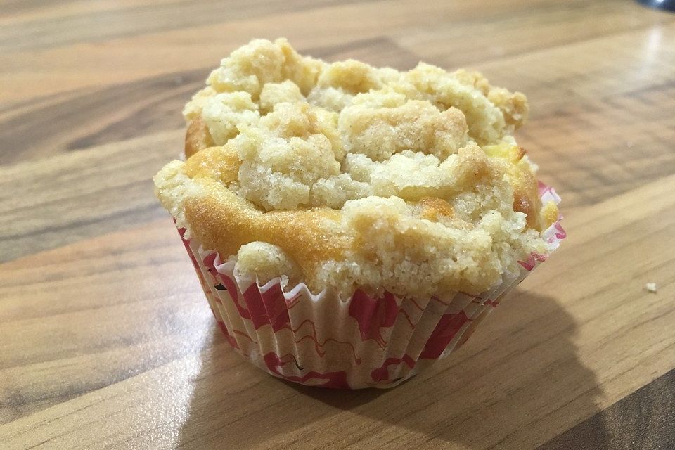 Leckere Apfel-Streusel-Muffins