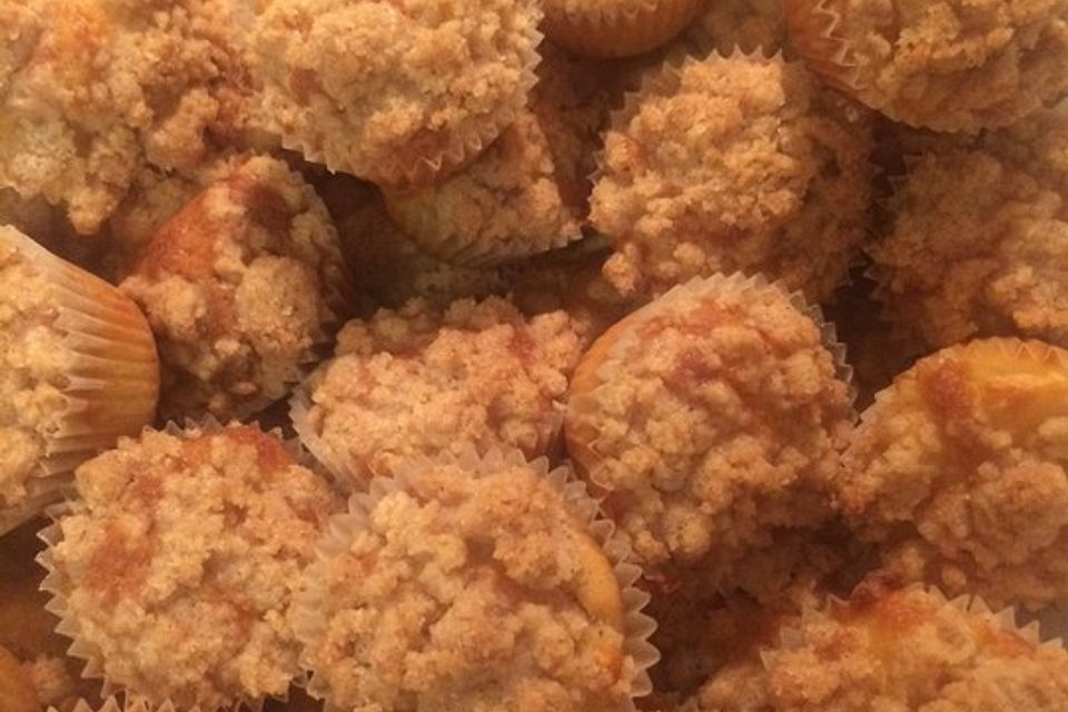 Leckere Apfel-Streusel-Muffins