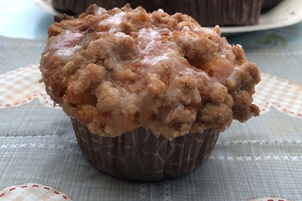 Leckere Apfel-Streusel-Muffins