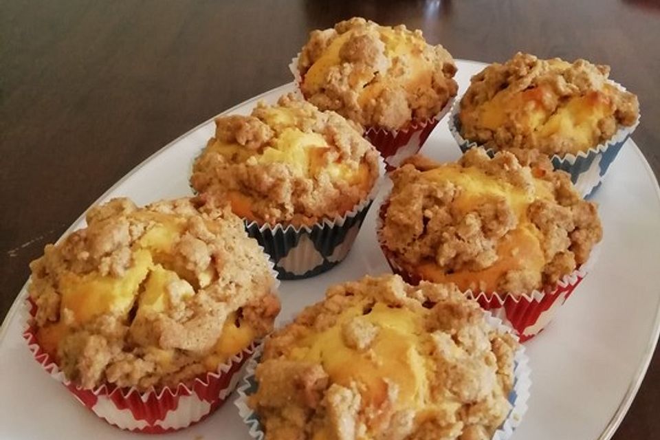 Leckere Apfel-Streusel-Muffins