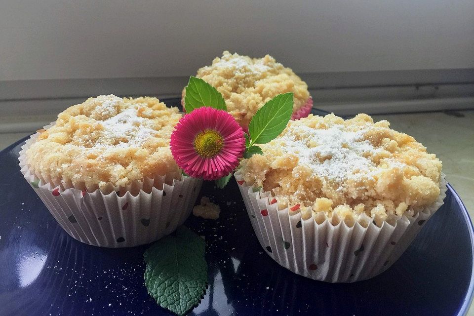 Leckere Apfel-Streusel-Muffins