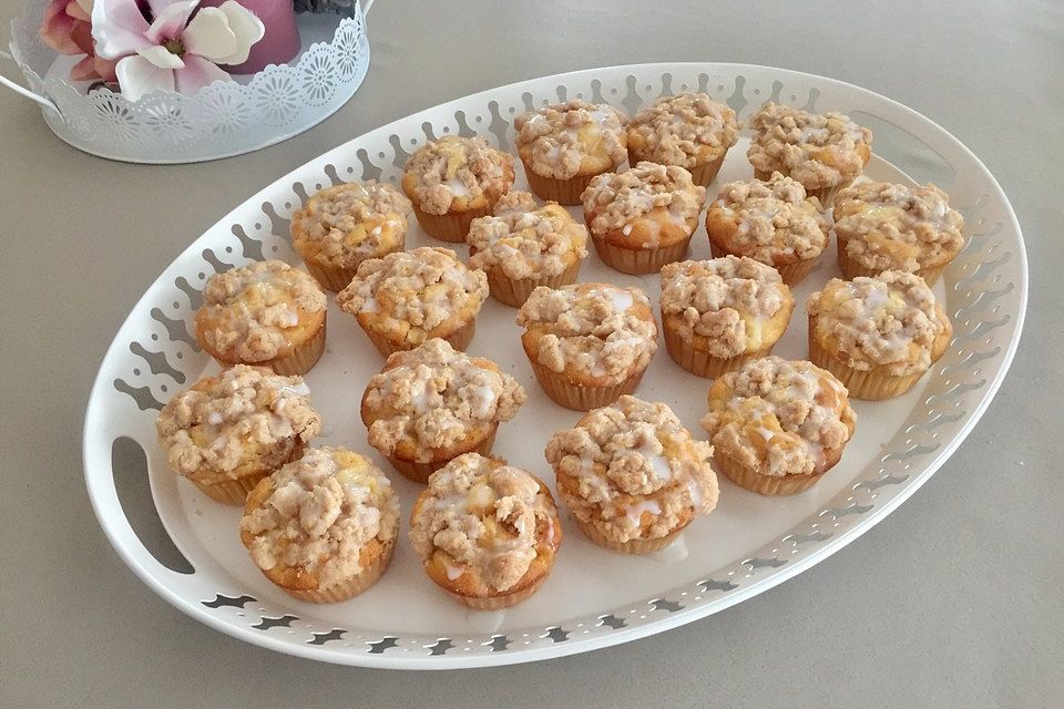 Leckere Apfel-Streusel-Muffins