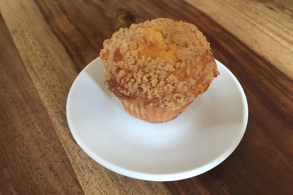 Leckere Apfel-Streusel-Muffins