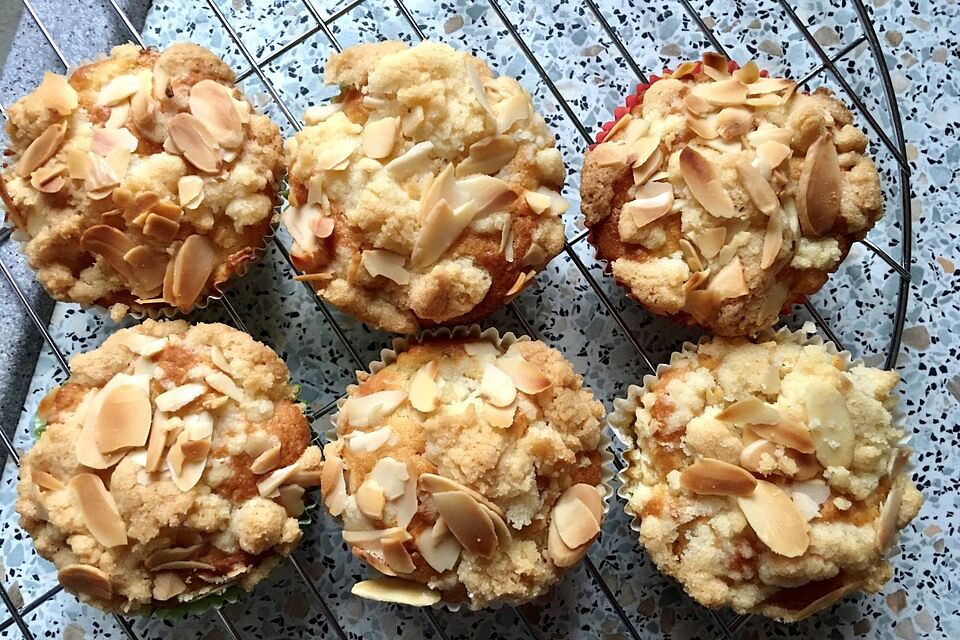 Leckere Apfel-Streusel-Muffins