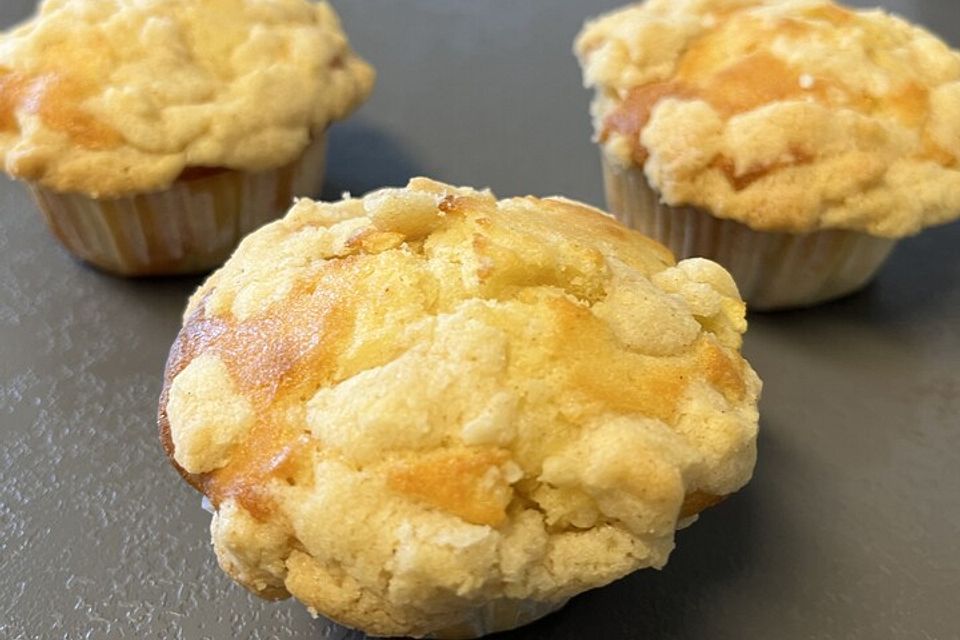 Leckere Apfel-Streusel-Muffins