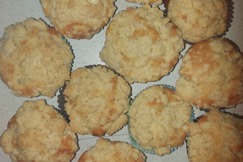 Leckere Apfel-Streusel-Muffins