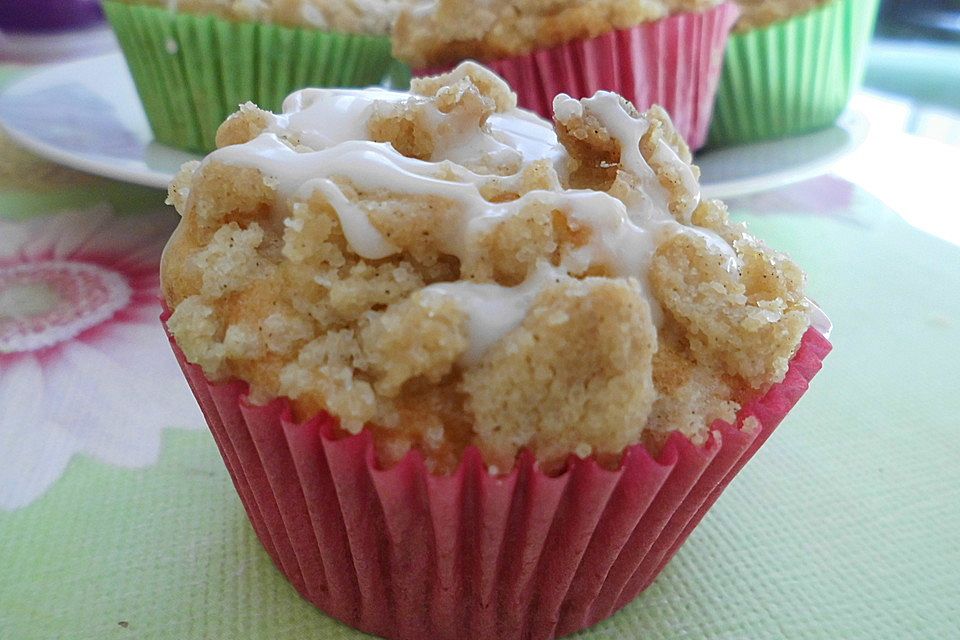 Leckere Apfel-Streusel-Muffins