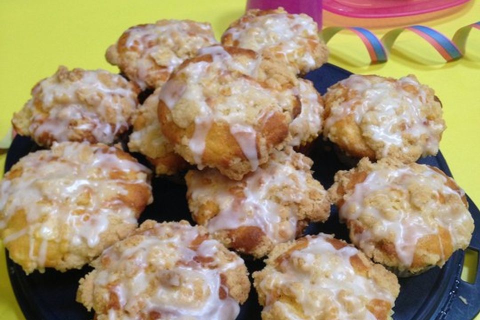 Leckere Apfel-Streusel-Muffins