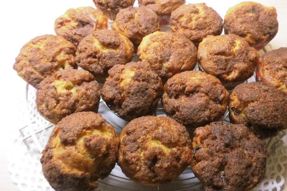 Rhabarber - Muffins