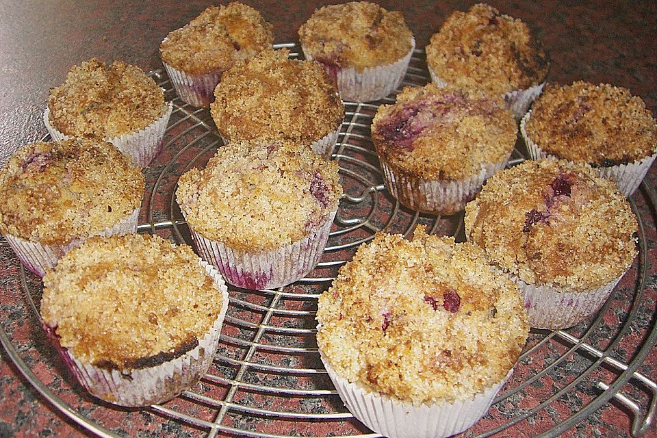 Himbeer - Streusel - Muffins