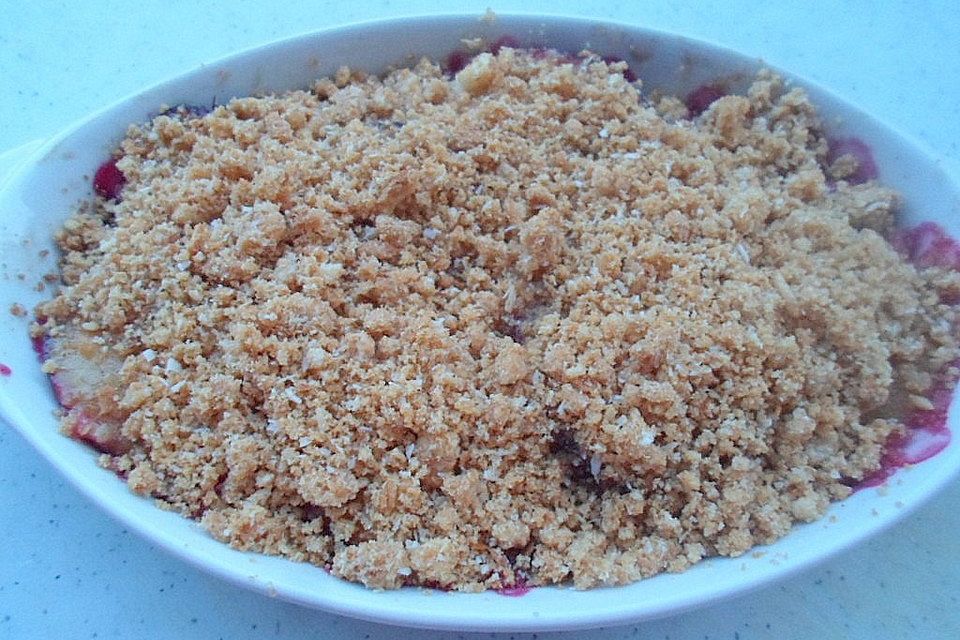 Zwetschgen Crumble