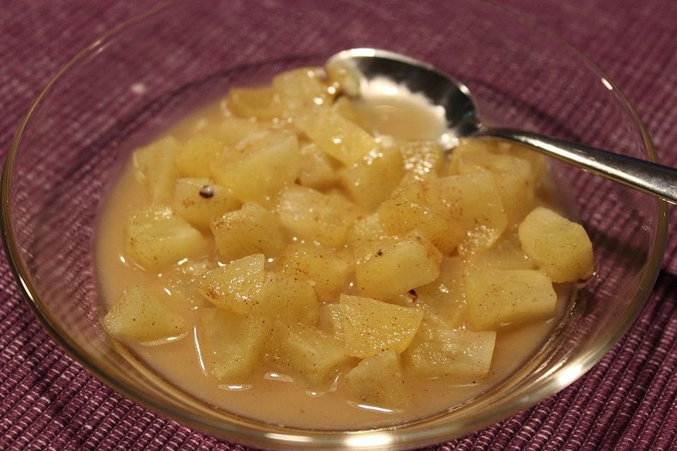 Apfel - Zimt - Schoko - Dessert