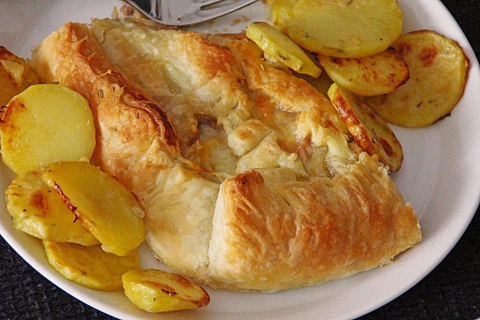 Hackfleisch - Käse - Strudel