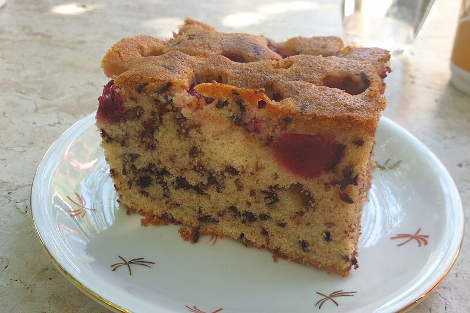 Versunkener Kirsch - Schoko - Kuchen