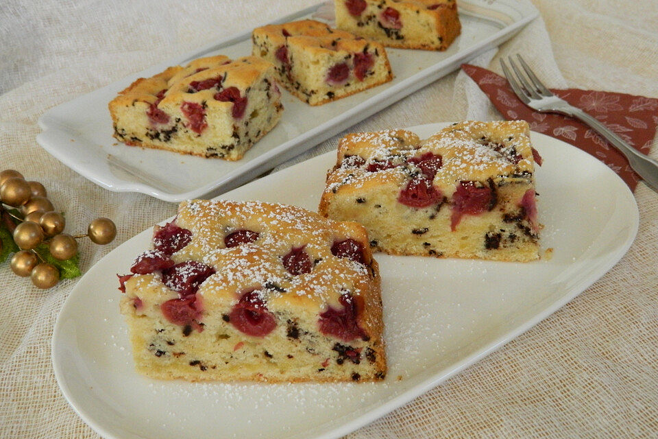 Versunkener Kirsch - Schoko - Kuchen