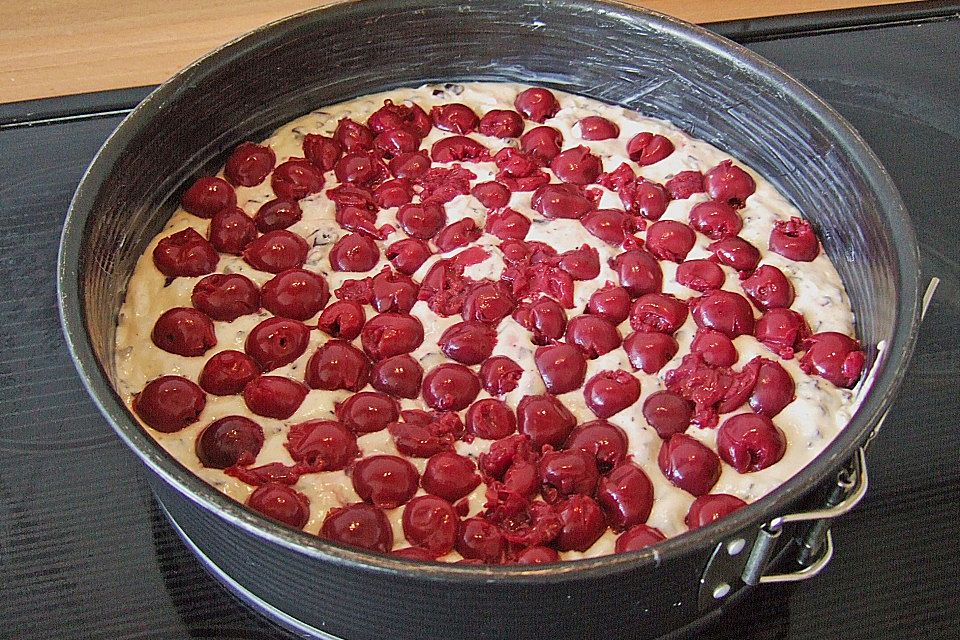 Versunkener Kirsch - Schoko - Kuchen