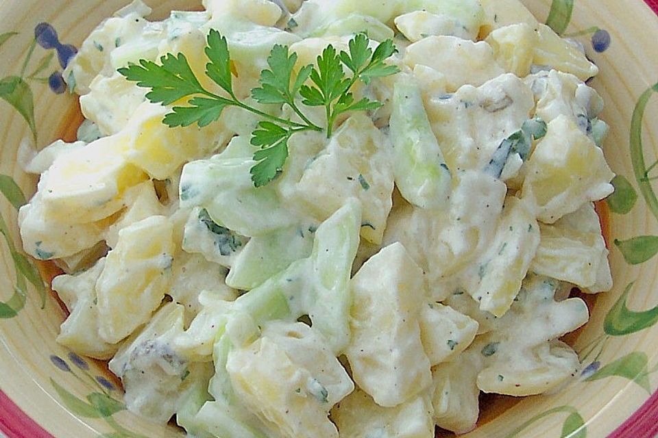 Kartoffelsalat lecker leicht