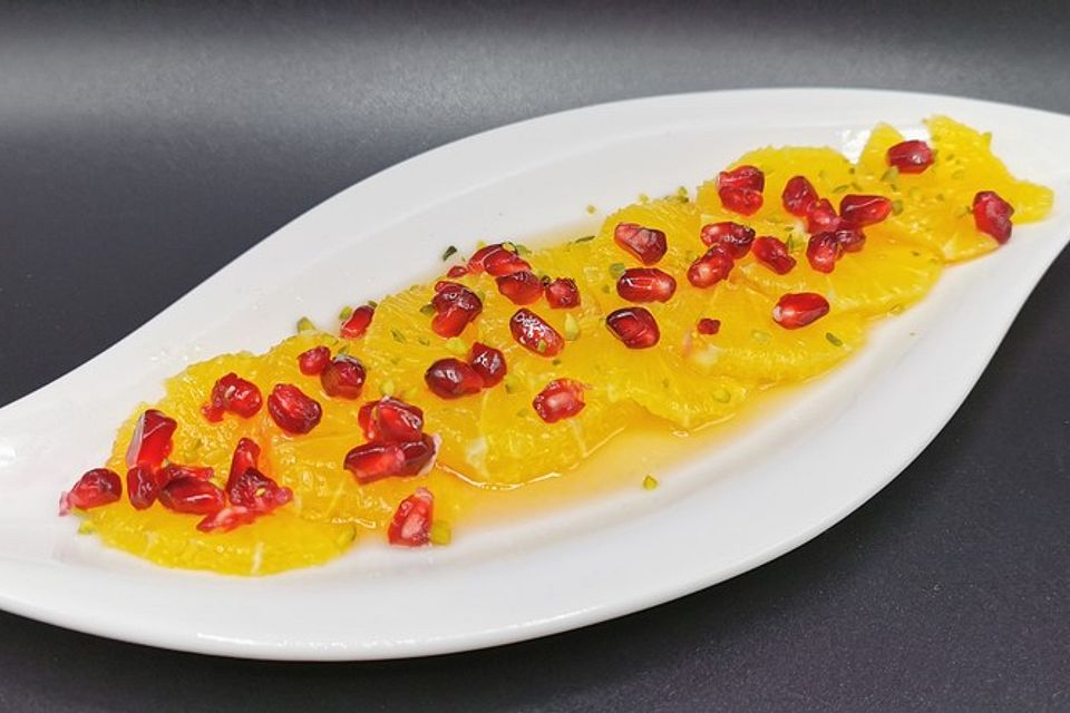 Orientalischer Orangensalat