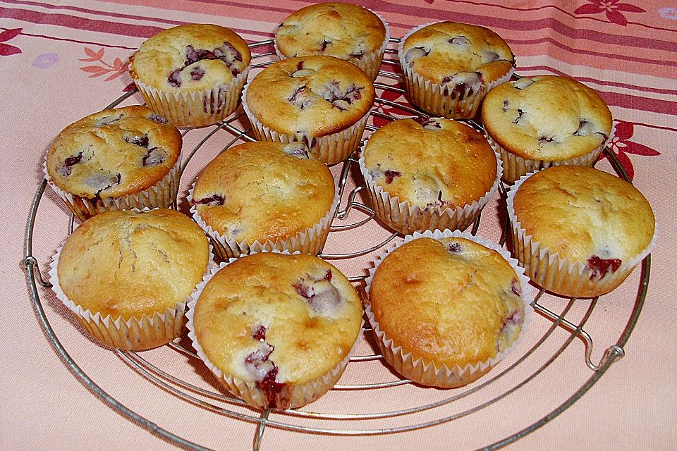 Himbeer - Buttermilch - Muffins