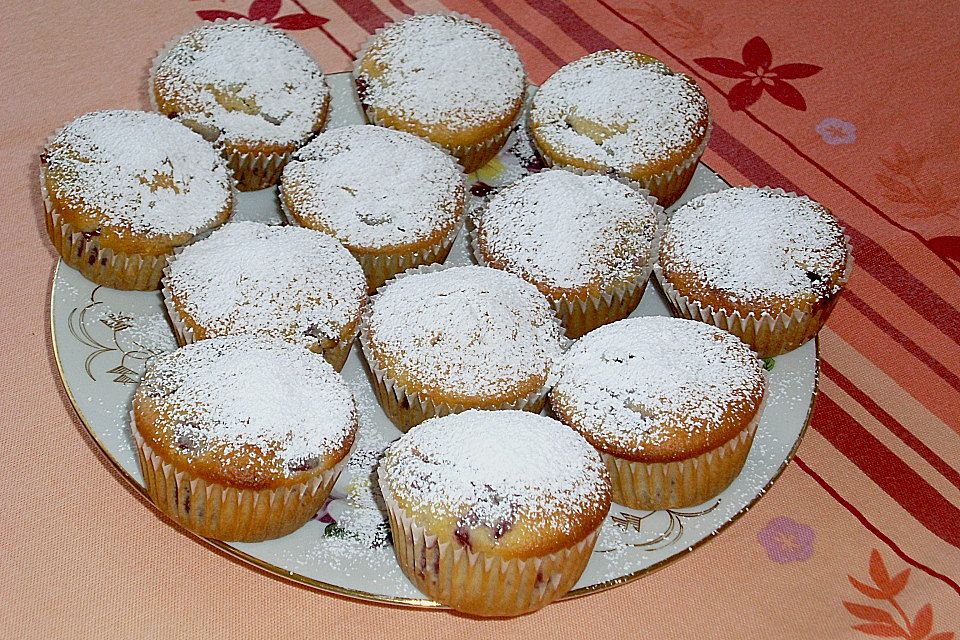 Himbeer - Buttermilch - Muffins