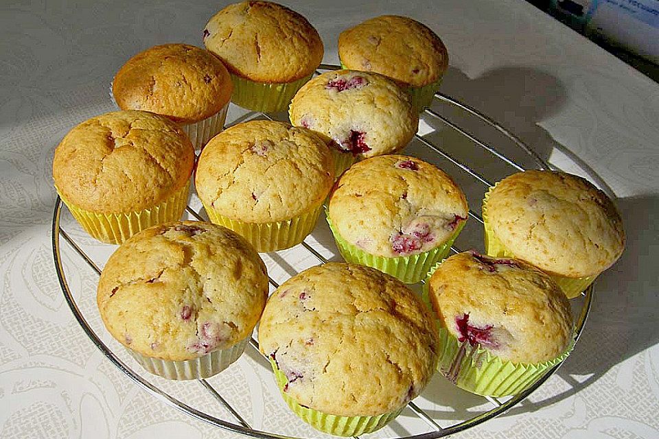 Himbeer - Buttermilch - Muffins