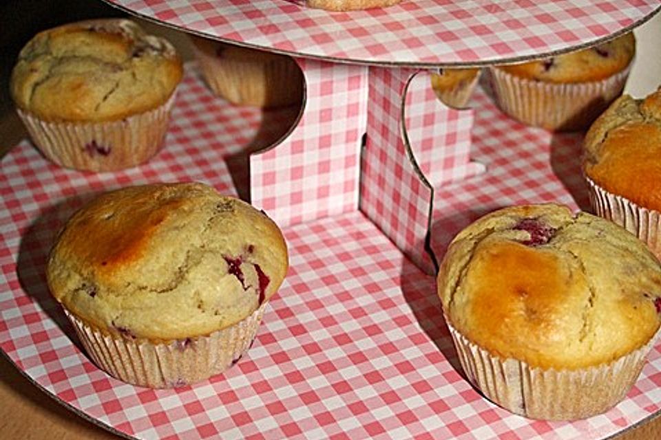 Himbeer - Buttermilch - Muffins