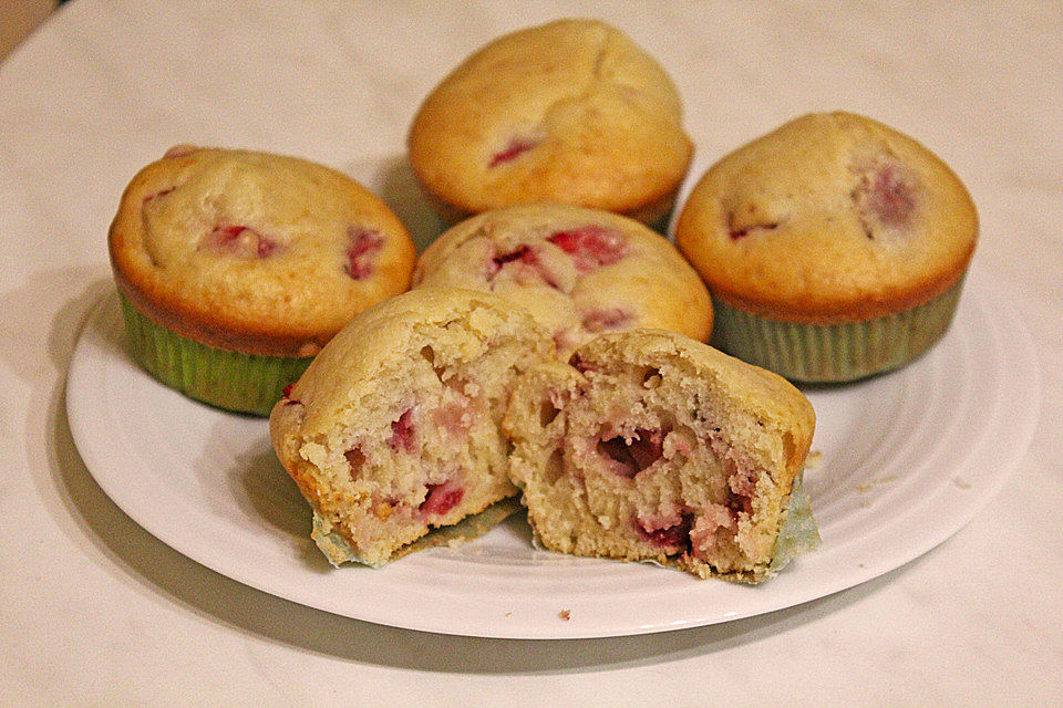 Himbeer - Buttermilch - Muffins