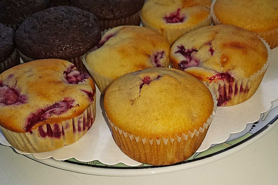 Himbeer - Buttermilch - Muffins