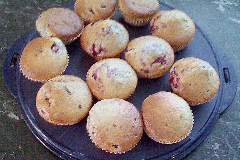 Himbeer - Buttermilch - Muffins