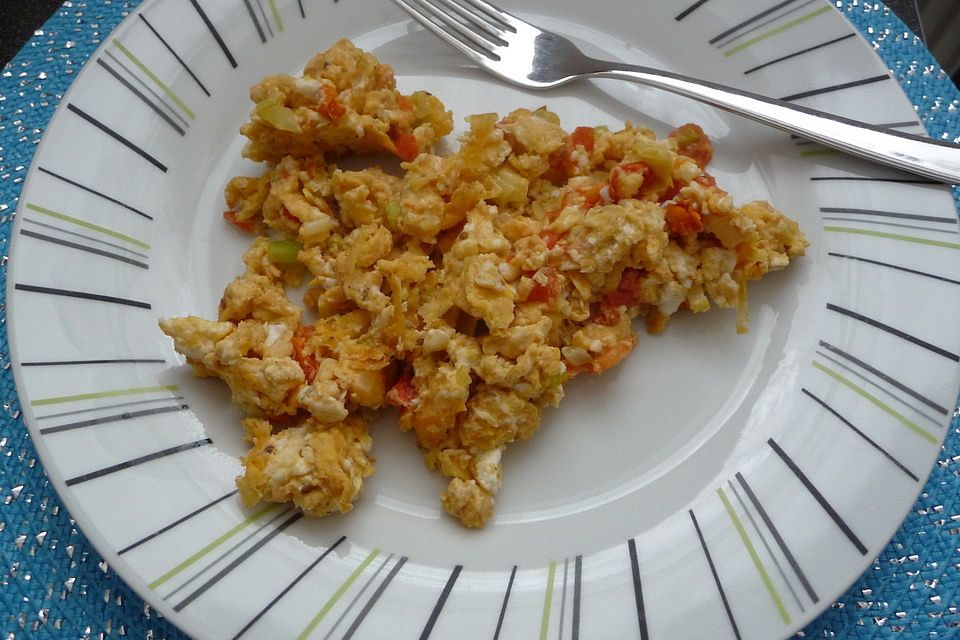 Rührei mit Tomaten