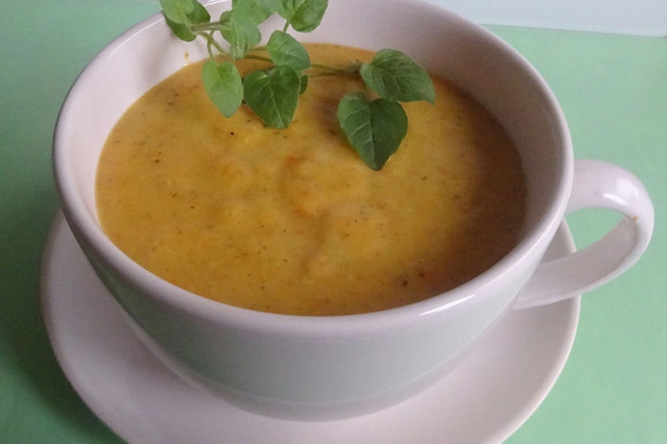 Kartoffel - Möhren - Thymian - Suppe