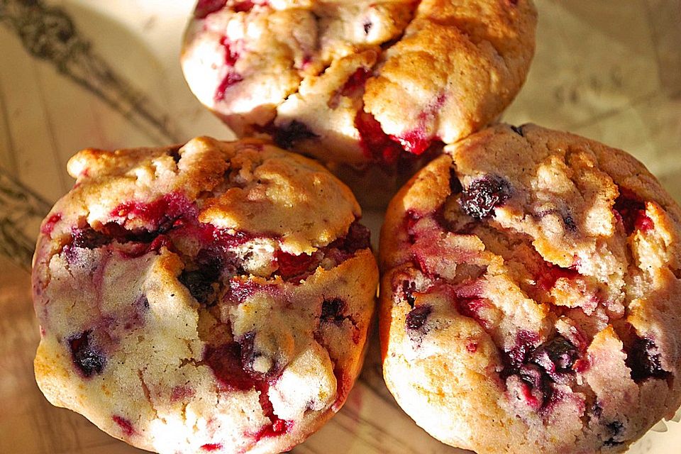 Himbeer - Blueberry - Muffins