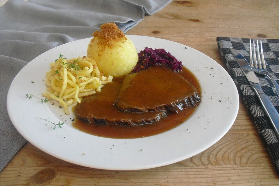 Fränkischer Landfrauen Sauerbraten