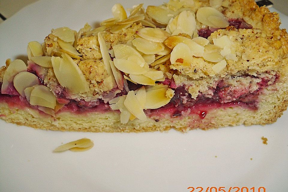 Fruchtiger Rote Grütze - Kuchen