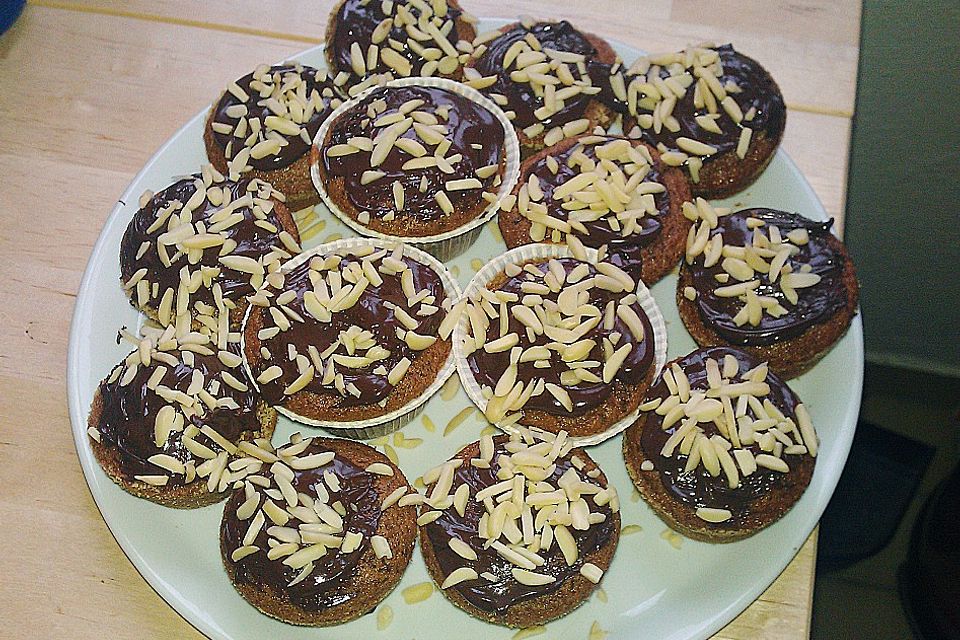 Vegane Schokomuffins