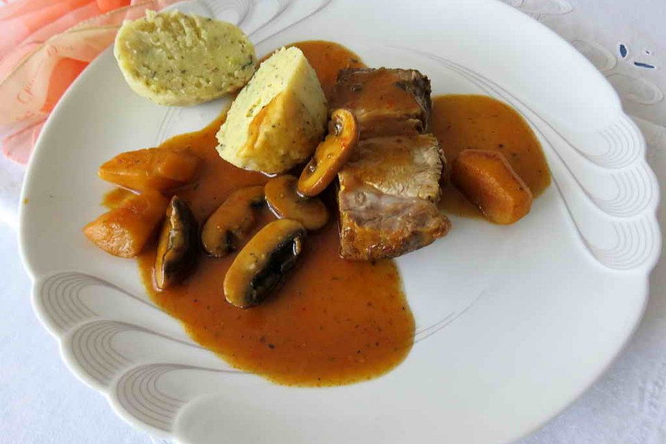 Normannischer Schweinebraten