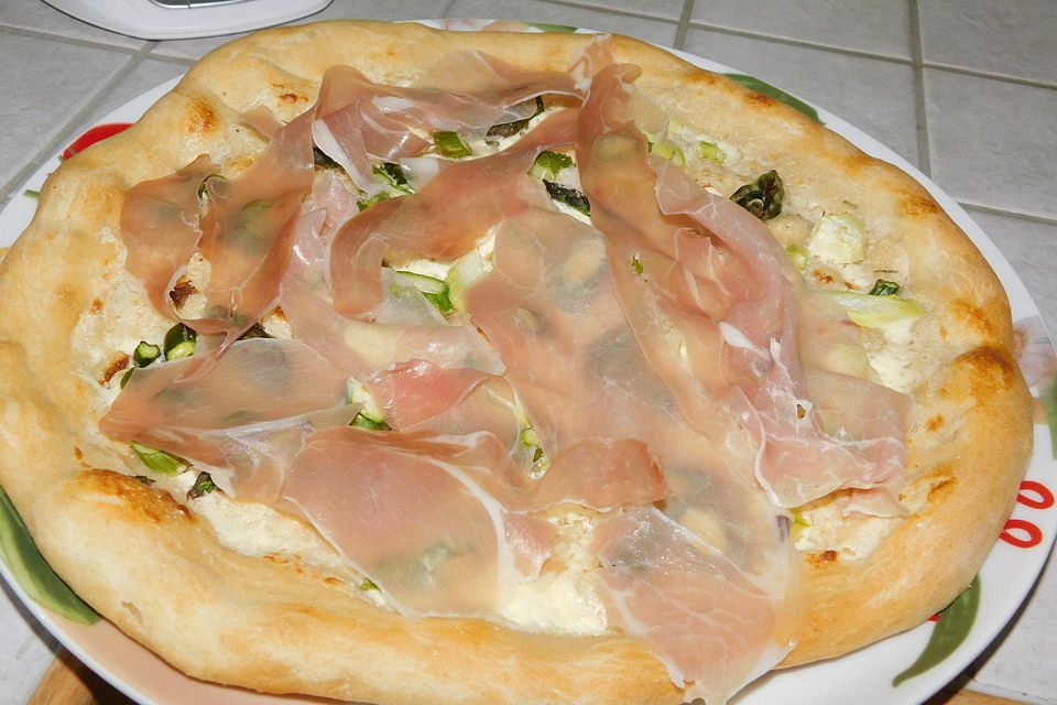 feuervogels Spargel-Flammkuchen