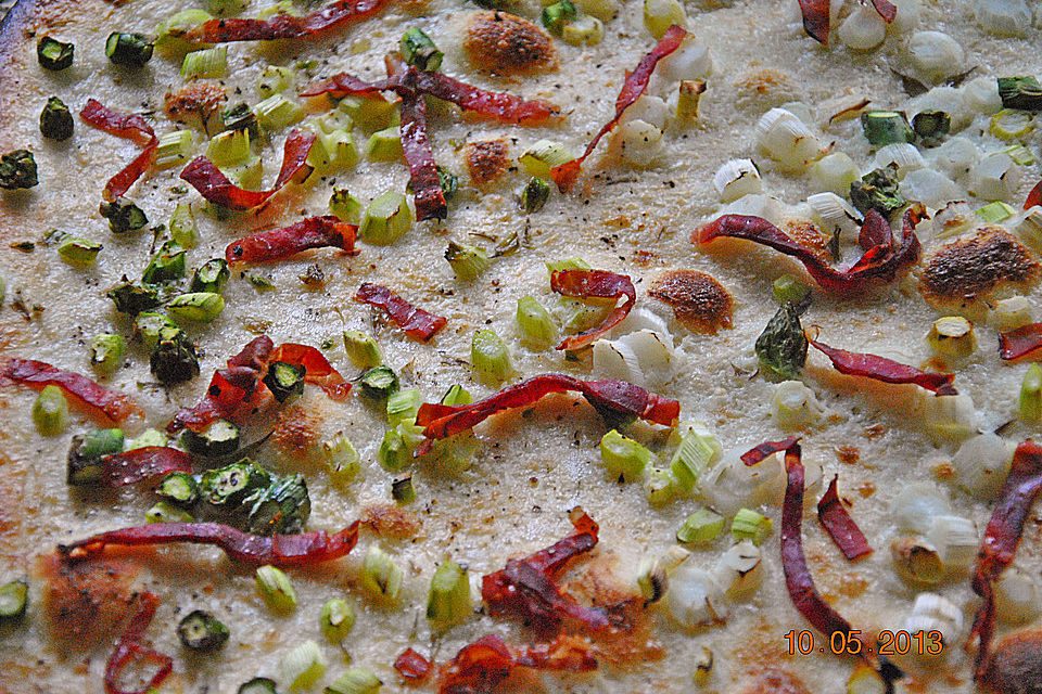 feuervogels Spargel-Flammkuchen