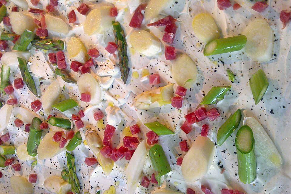 feuervogels Spargel-Flammkuchen