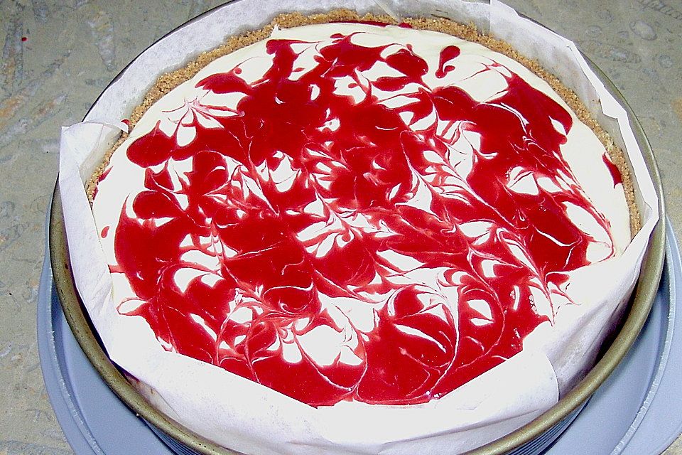 Gestrudelter Käsekuchen