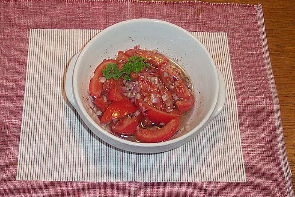 Schneller Tomatensalat