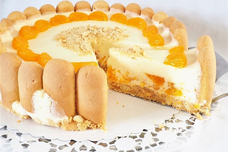 Mandarinen Philadelphia Torte