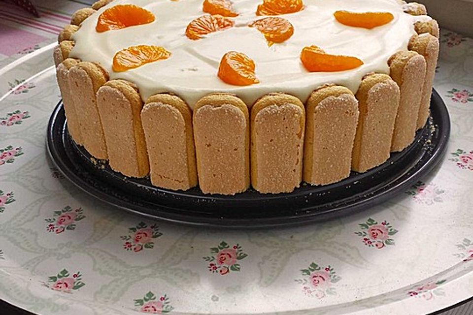 Mandarinen Philadelphia Torte