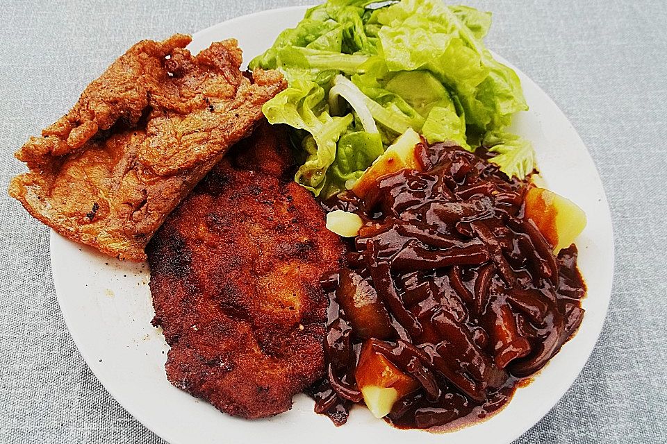 Zwiebelschnitzel